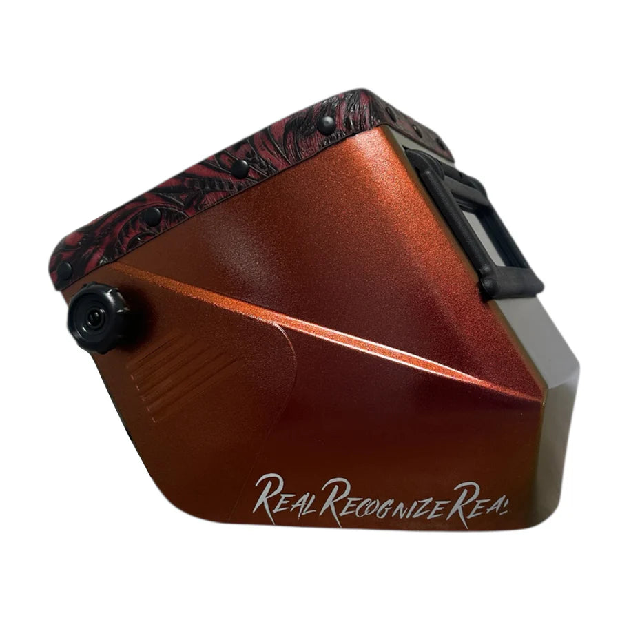 Pipe liners cloud Welding Hood - Copper Canyon