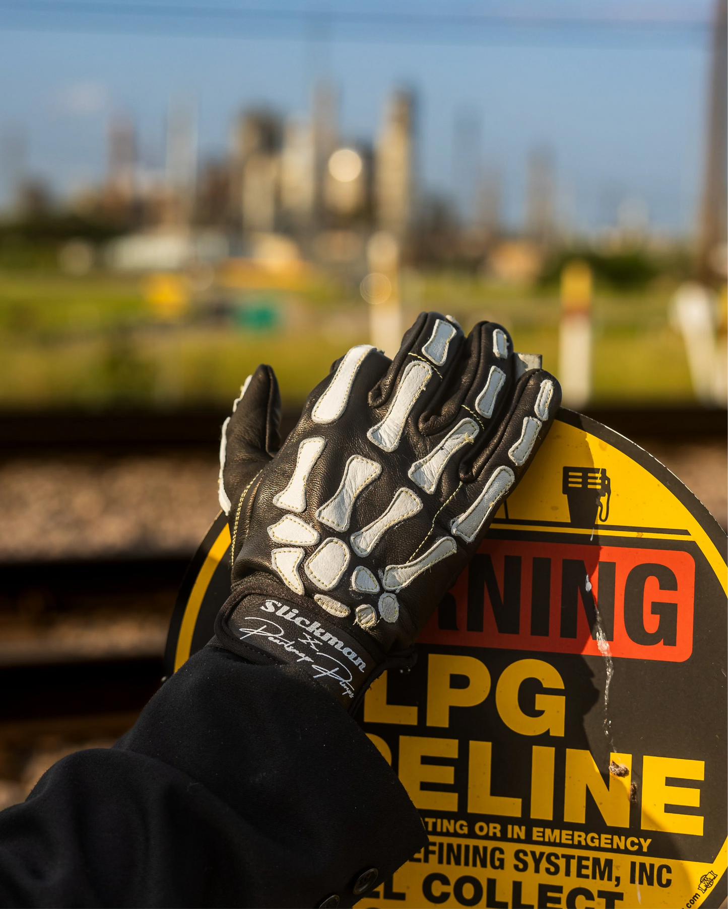 Skeleton Tig Welding Gloves (Black)