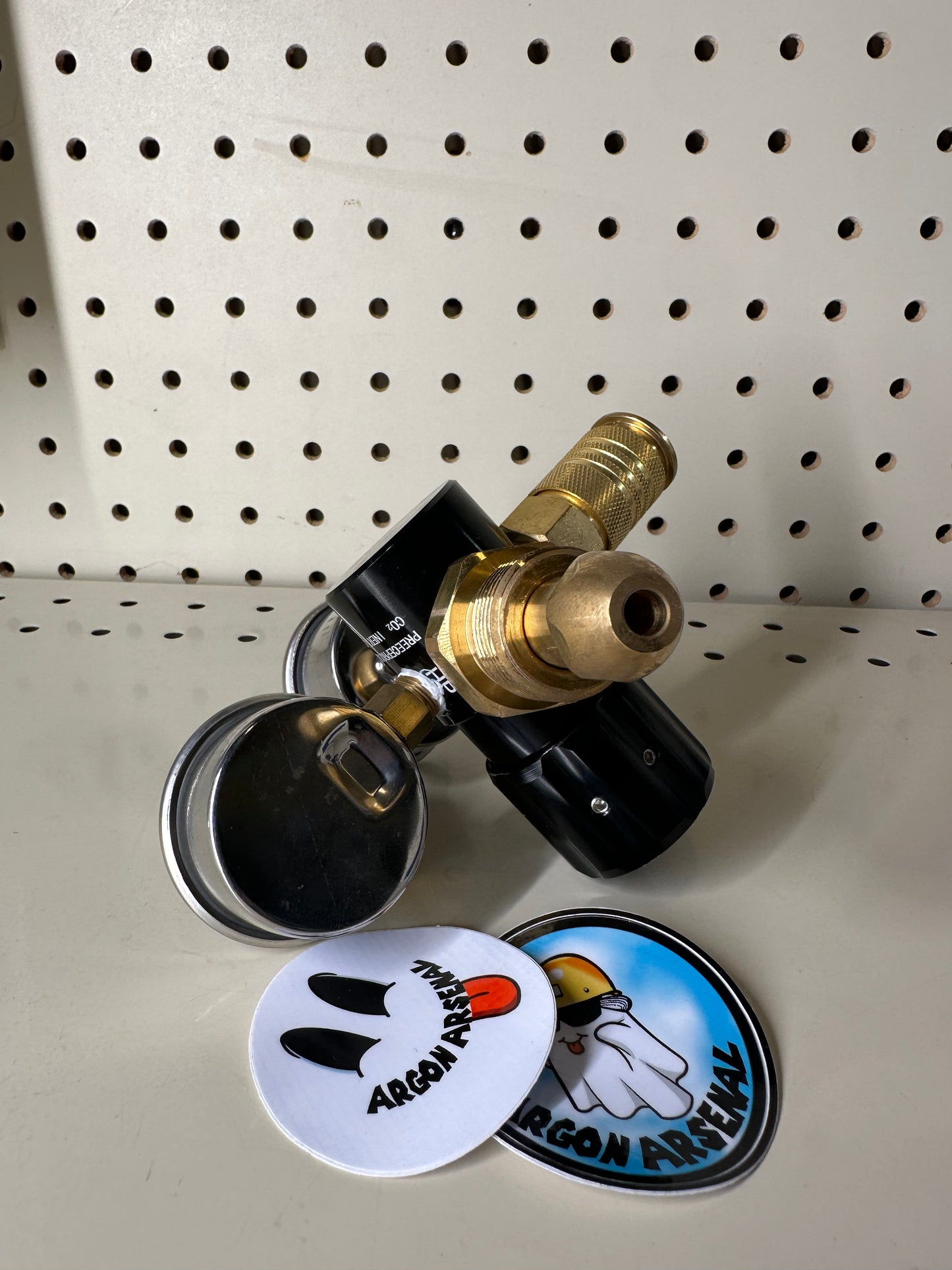 Argon Arsenal High Pressure Gauge