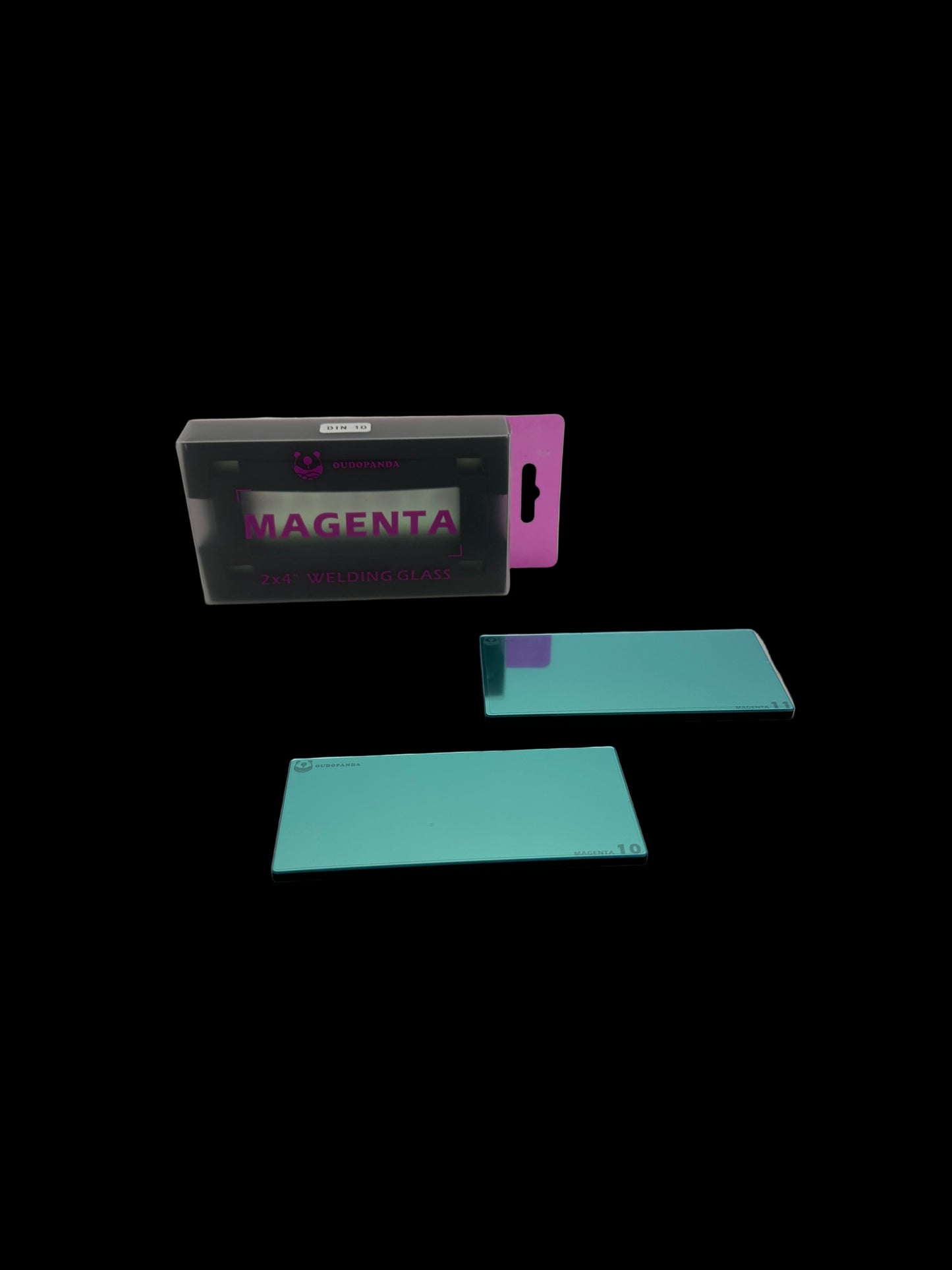 Oudopanda Magenta Welding Lense
