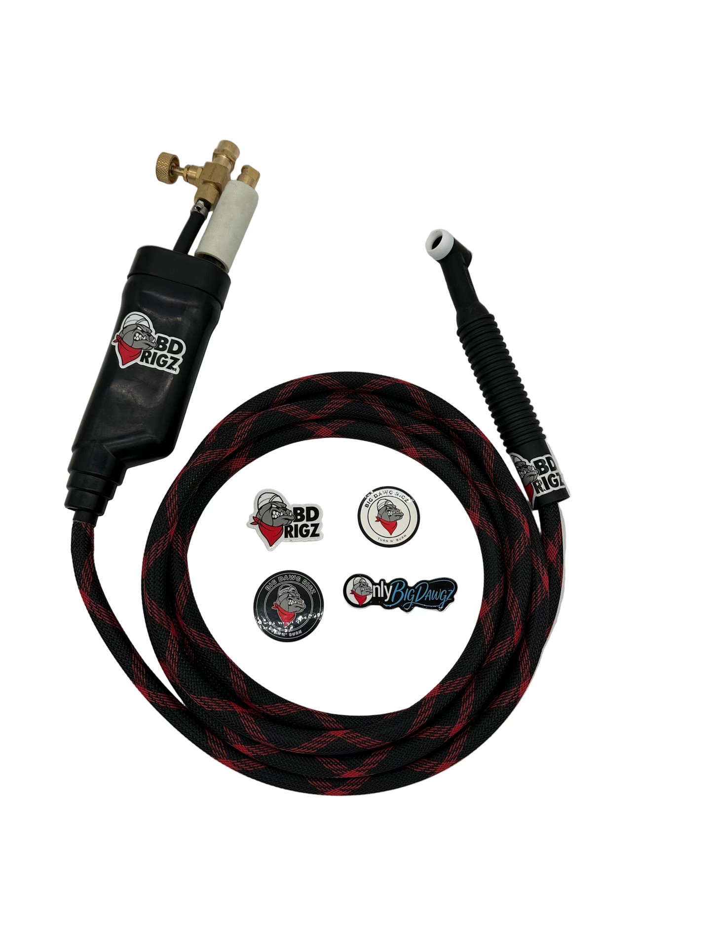 Big Dawg Tig Rig Single Hose 200 AMP (Red Snake)