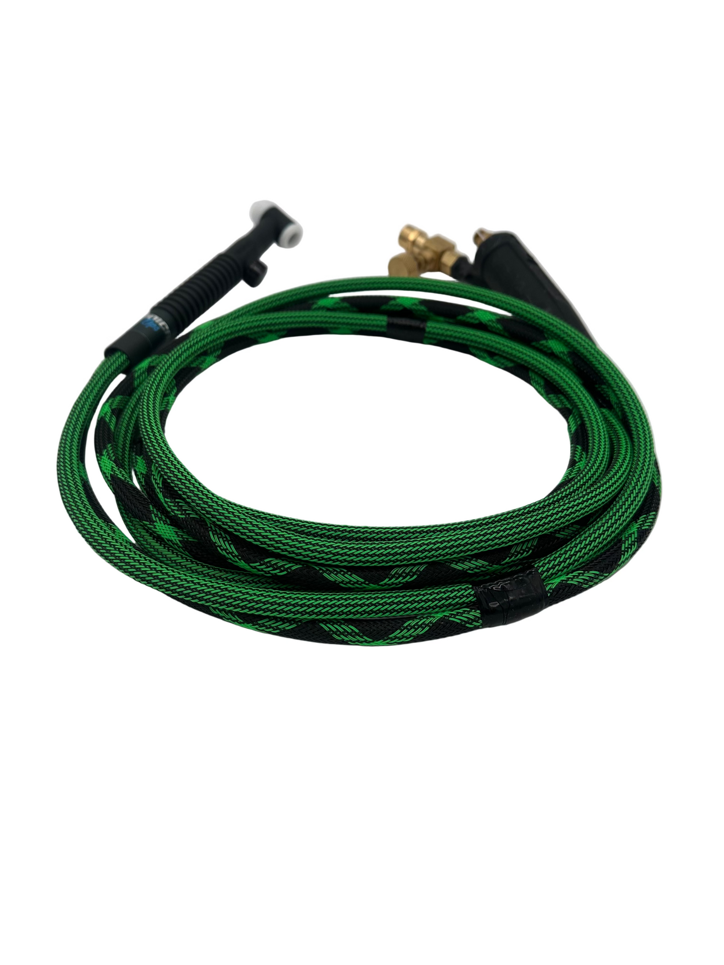 Radical Ops Tig Rig Double Hose 180 AMP - Green Checkers (Flex Head W/Valve)