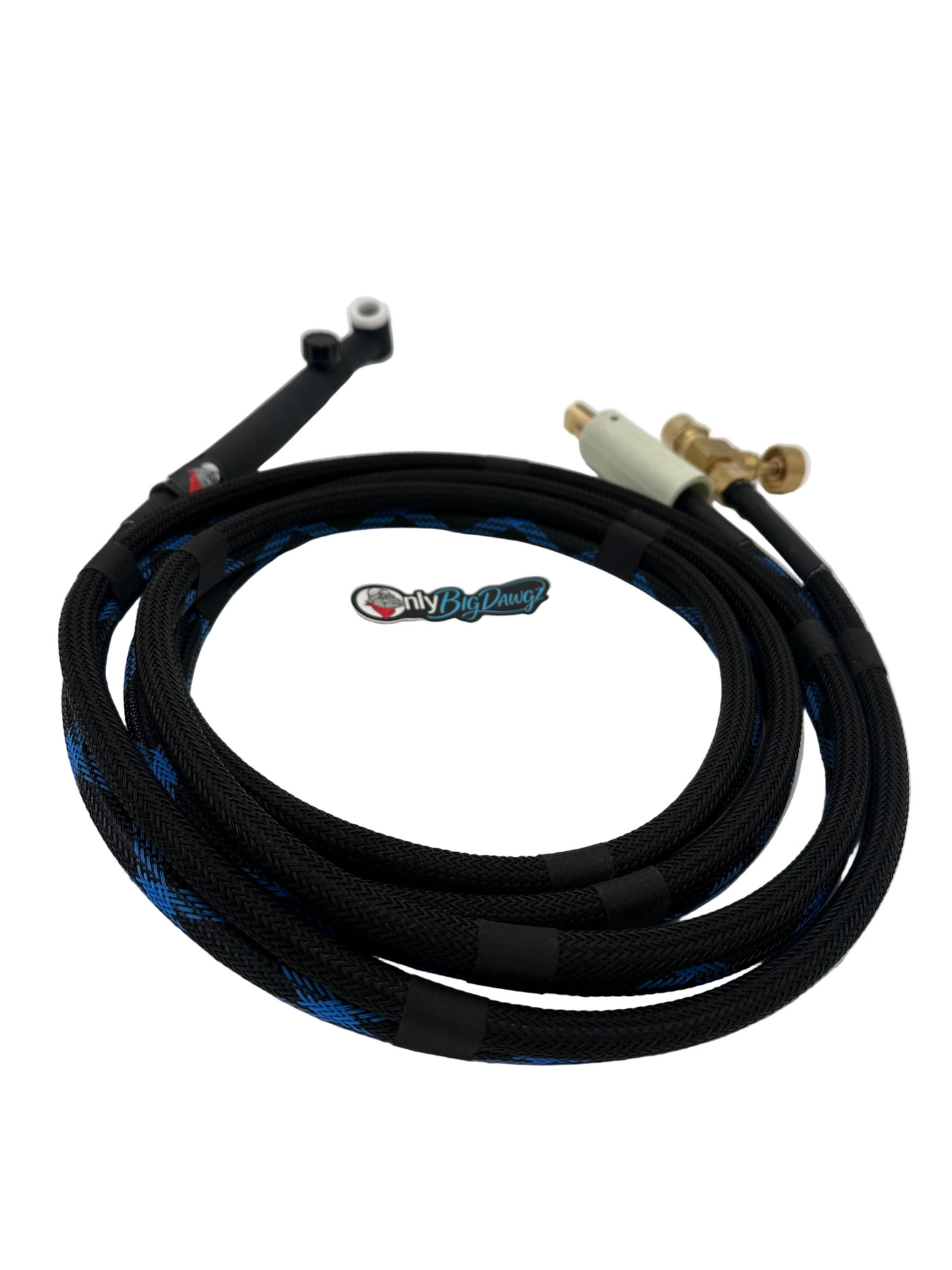 Big Dawg Tig Rig Double Hose 180 AMP (Blue Checkers & Black)