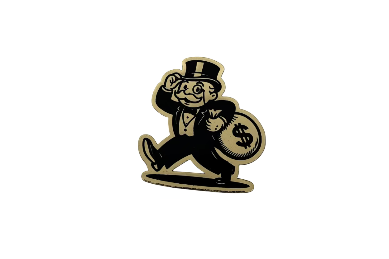 Hard Hat Plaque(Monopoly Man) Part 2