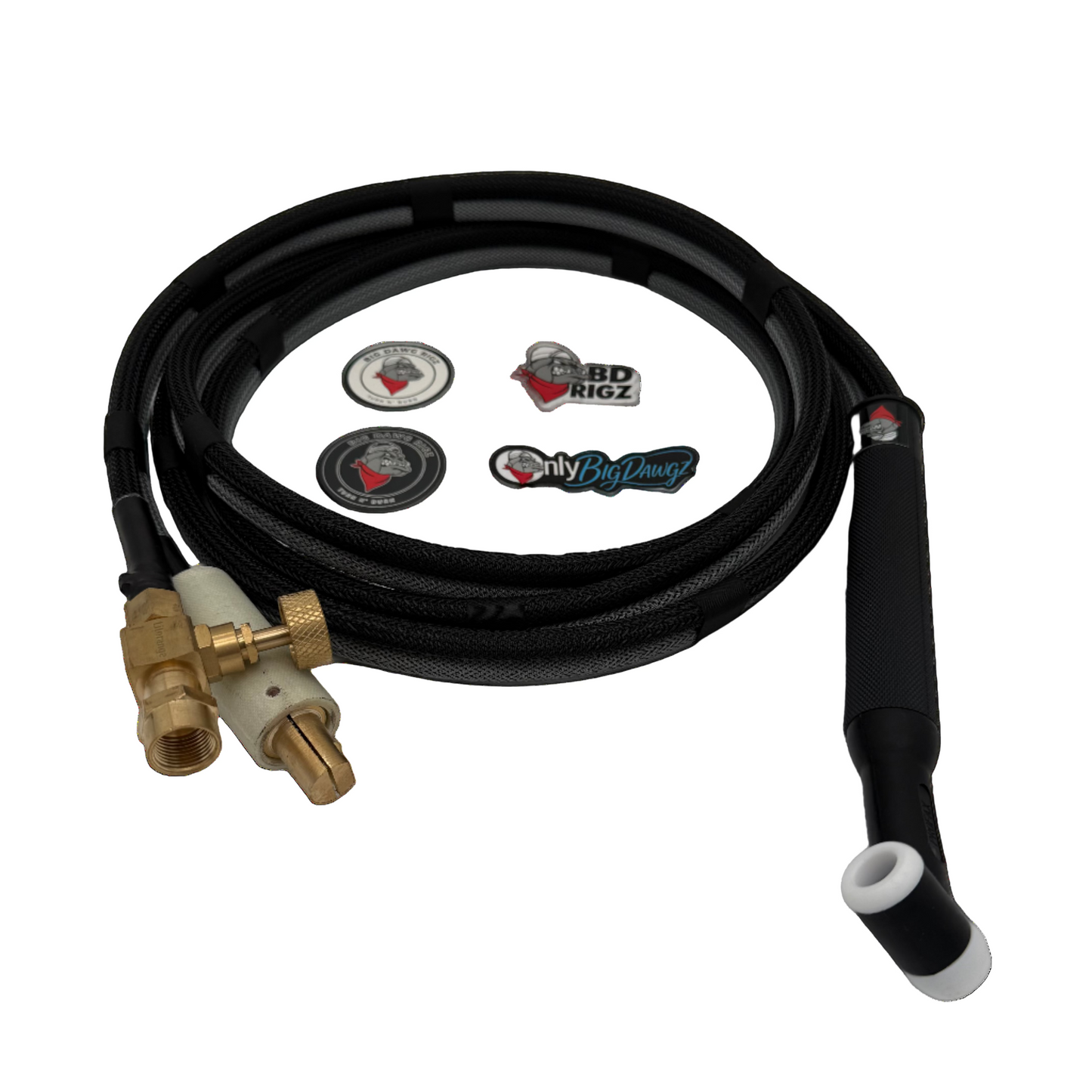 Big Dawg Tig Rig Double Hose 200 AMP (Black & Grey)