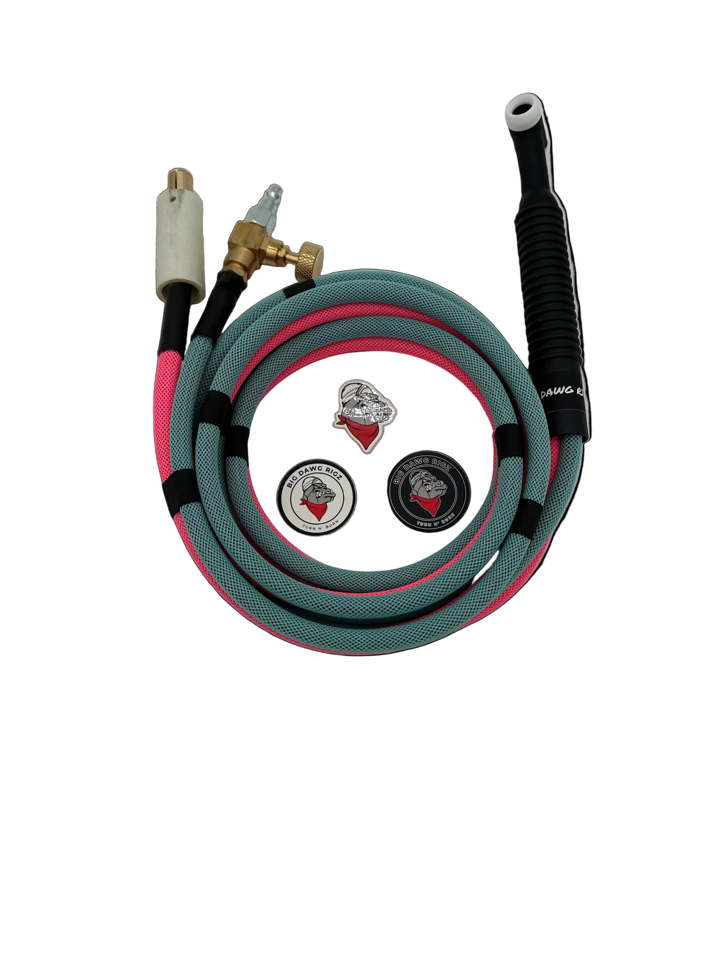 Big Dawg Tig Rig Double Hose 250 AMP - Pink / Blue