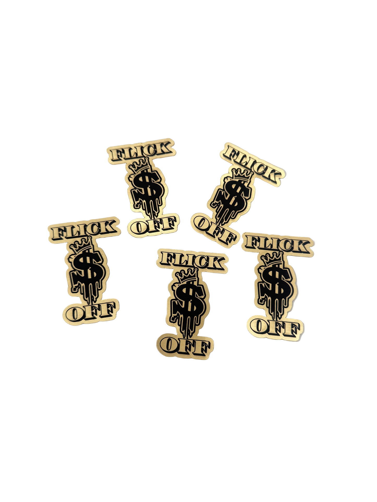 Hard Hat Plaque (Flick Off Money)