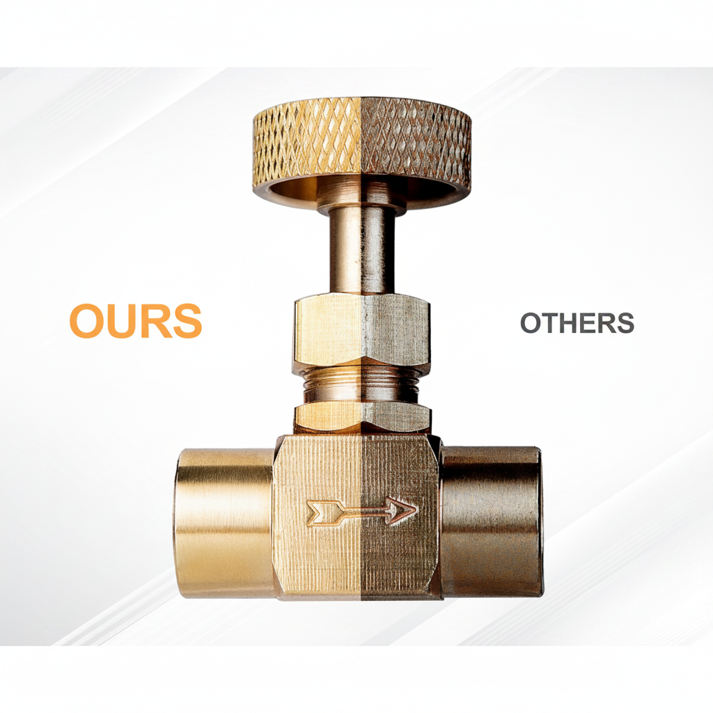 TXMade Needle Valve 1/4 NPT Female X Female (Tig Rig)