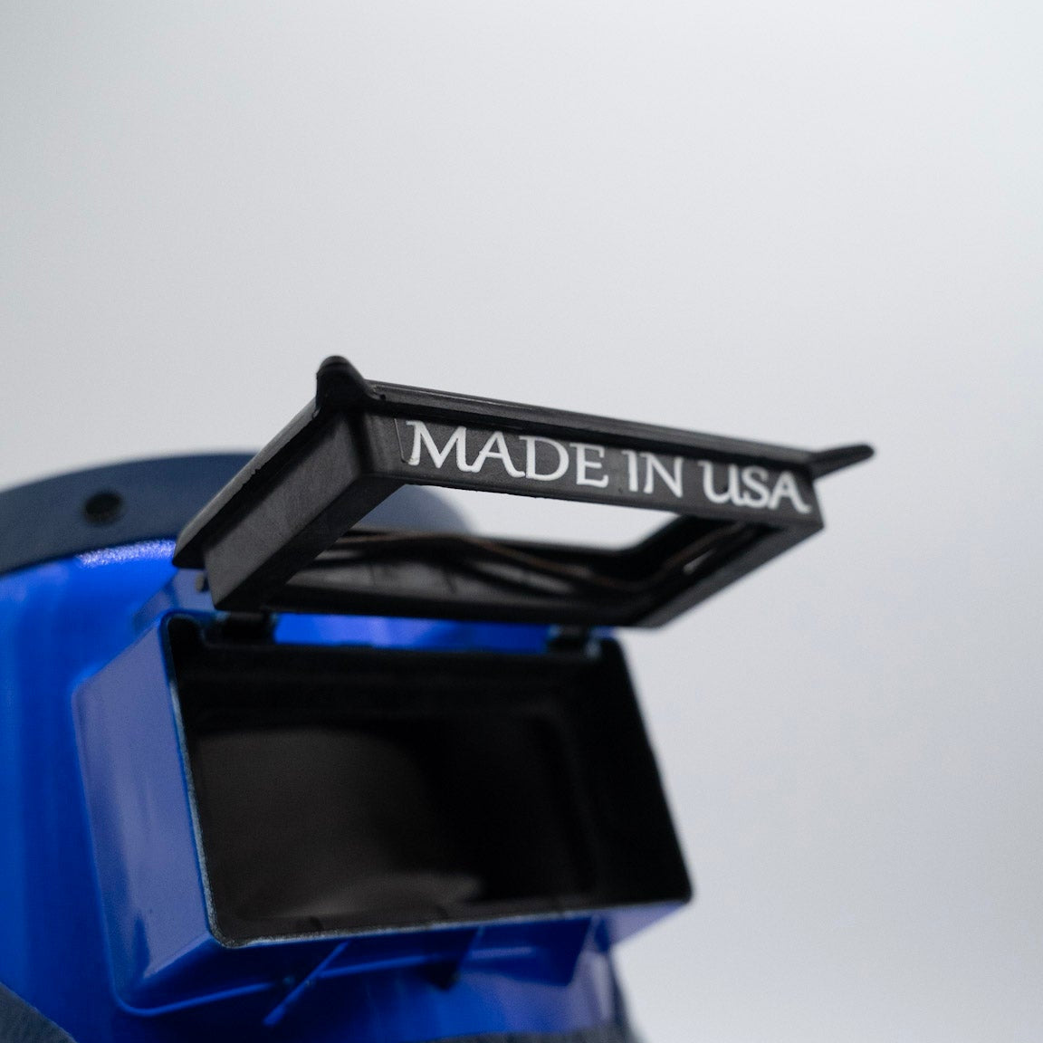 Tiger Scoop Pro - Blue on Blue Leather