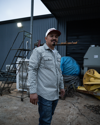 White Texas Edition Western Armor FR Shirt - Men