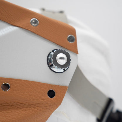 Phanthom Pro - White On Tan Leather