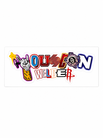 WG Houston Welder Sticker