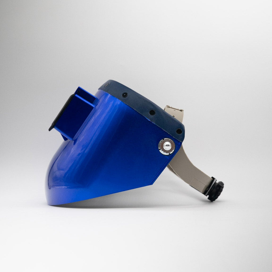 Tiger Scoop - Blue On Navy Leather