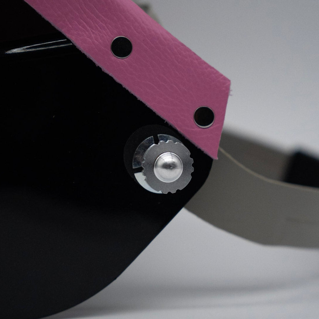 Phanthom - Black On Pink Leather