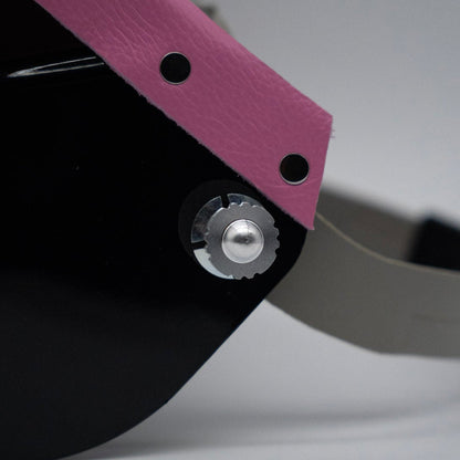 Phanthom - Black On Pink Leather