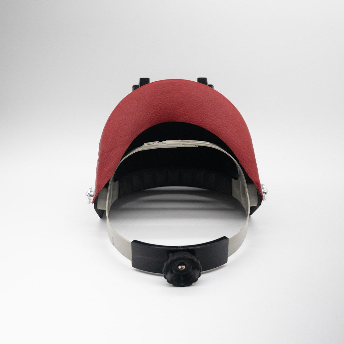 Tiger Scoop - Black On Red Leather