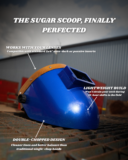 TXMade Double Chopped Blue Pearl (Peanut) - Top