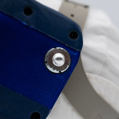 Tiger Scoop Pro - Blue on Blue Leather