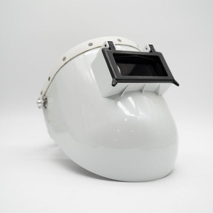 Tiger Scoop - White on White Leather