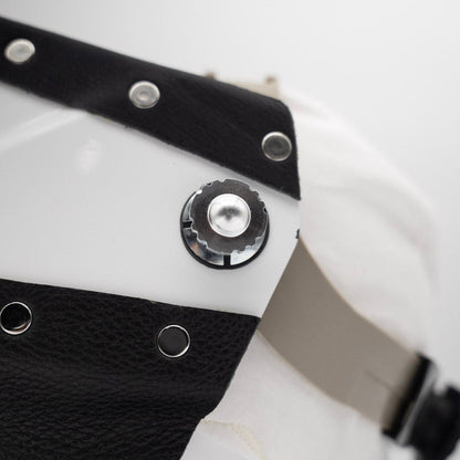 Phanthom Pro - White On Black Leather