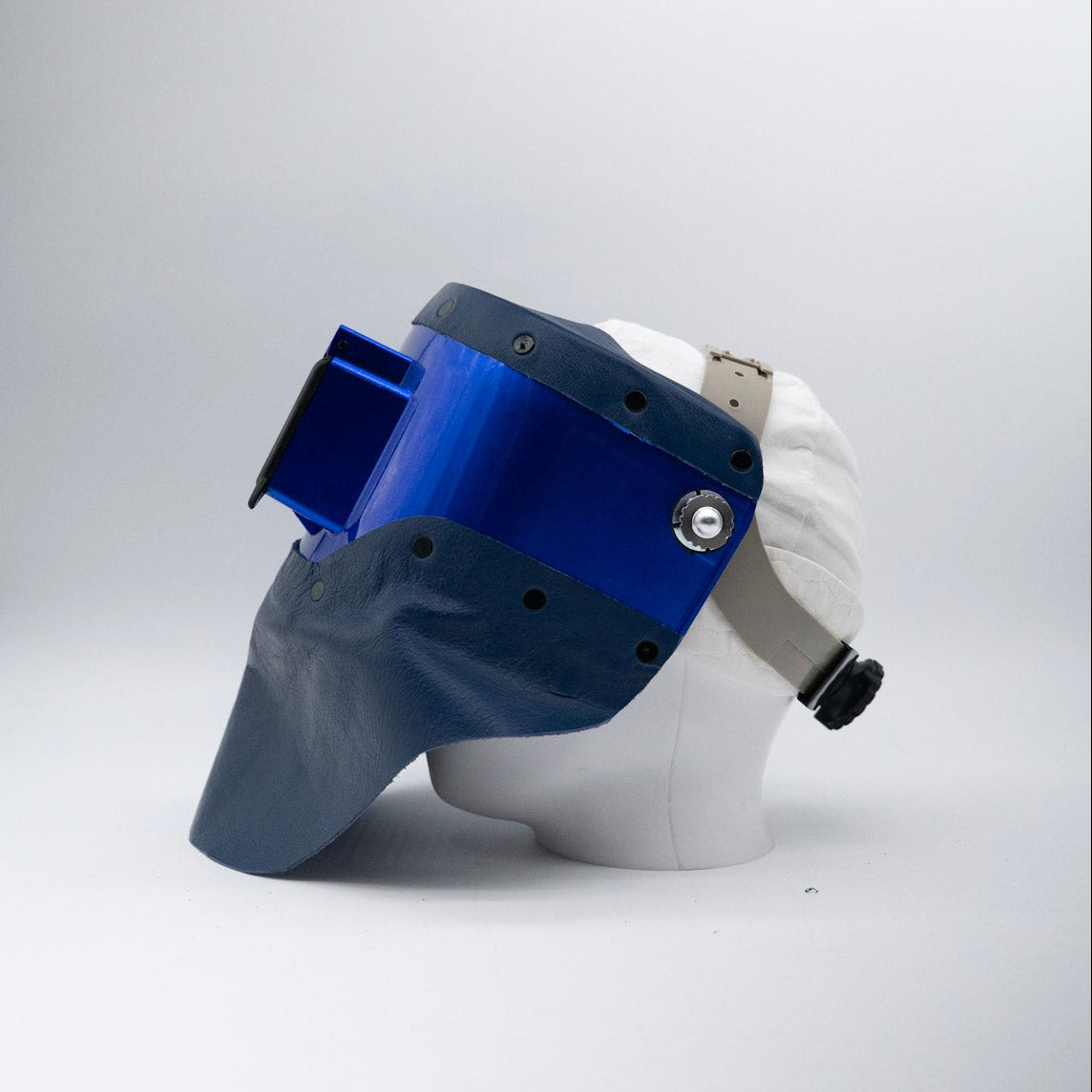 Tiger Scoop Pro - Blue on Blue Leather
