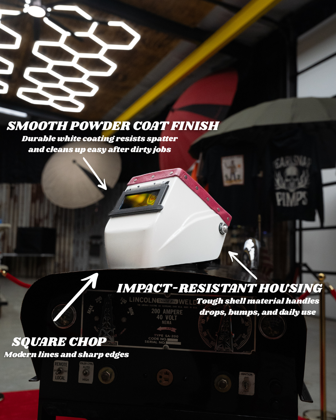 Tx Made Pink on White Hobart