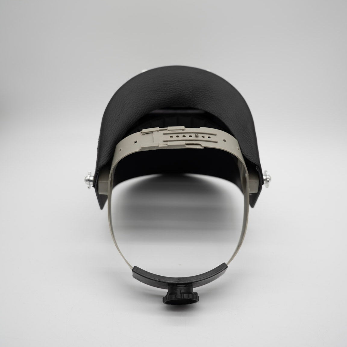 Tiger Scoop - White On Black Leather