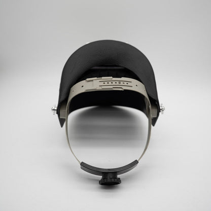 Tiger Scoop - White On Black Leather