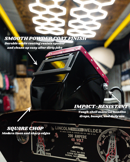 Tx Made Pink on Black Hobart