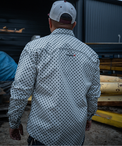 White Texas Edition Western Armor FR Shirt - Men