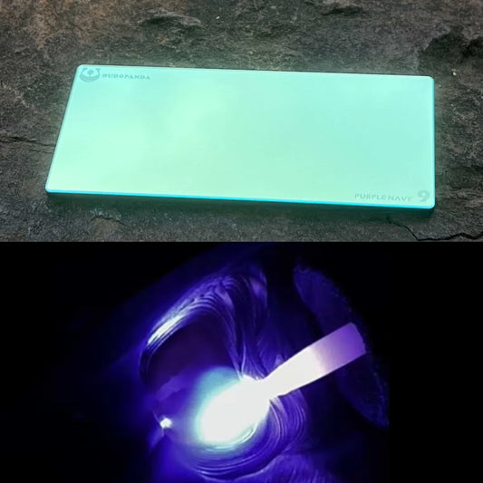 Oudopanda Purple Navy Welding Lens