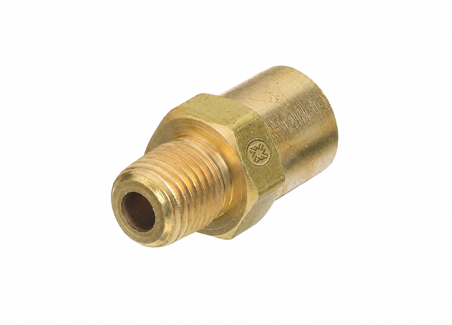 Brass Fitting 5/8" Female x 1/4" Male