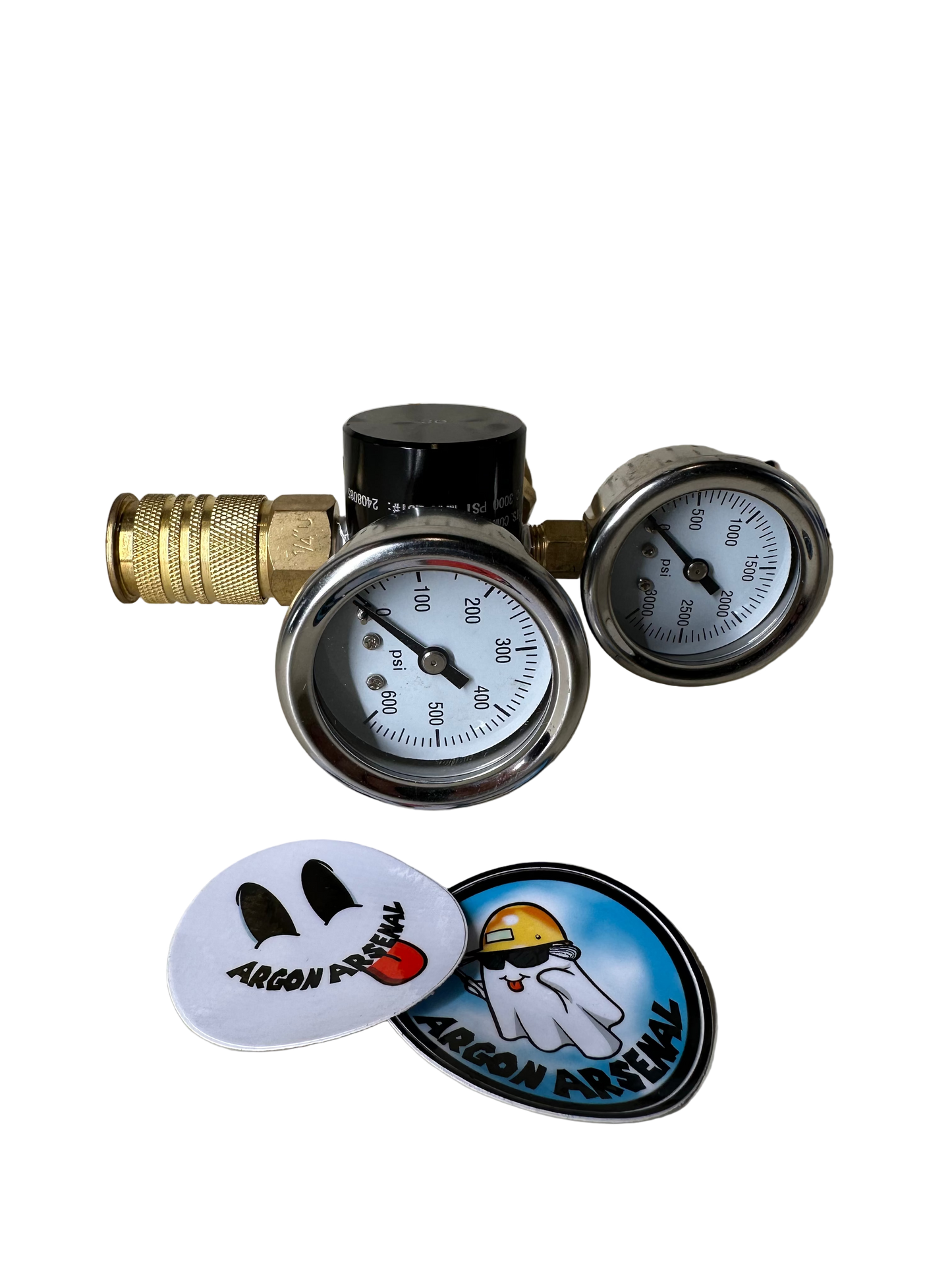 Argon Arsenal High Pressure Gauge