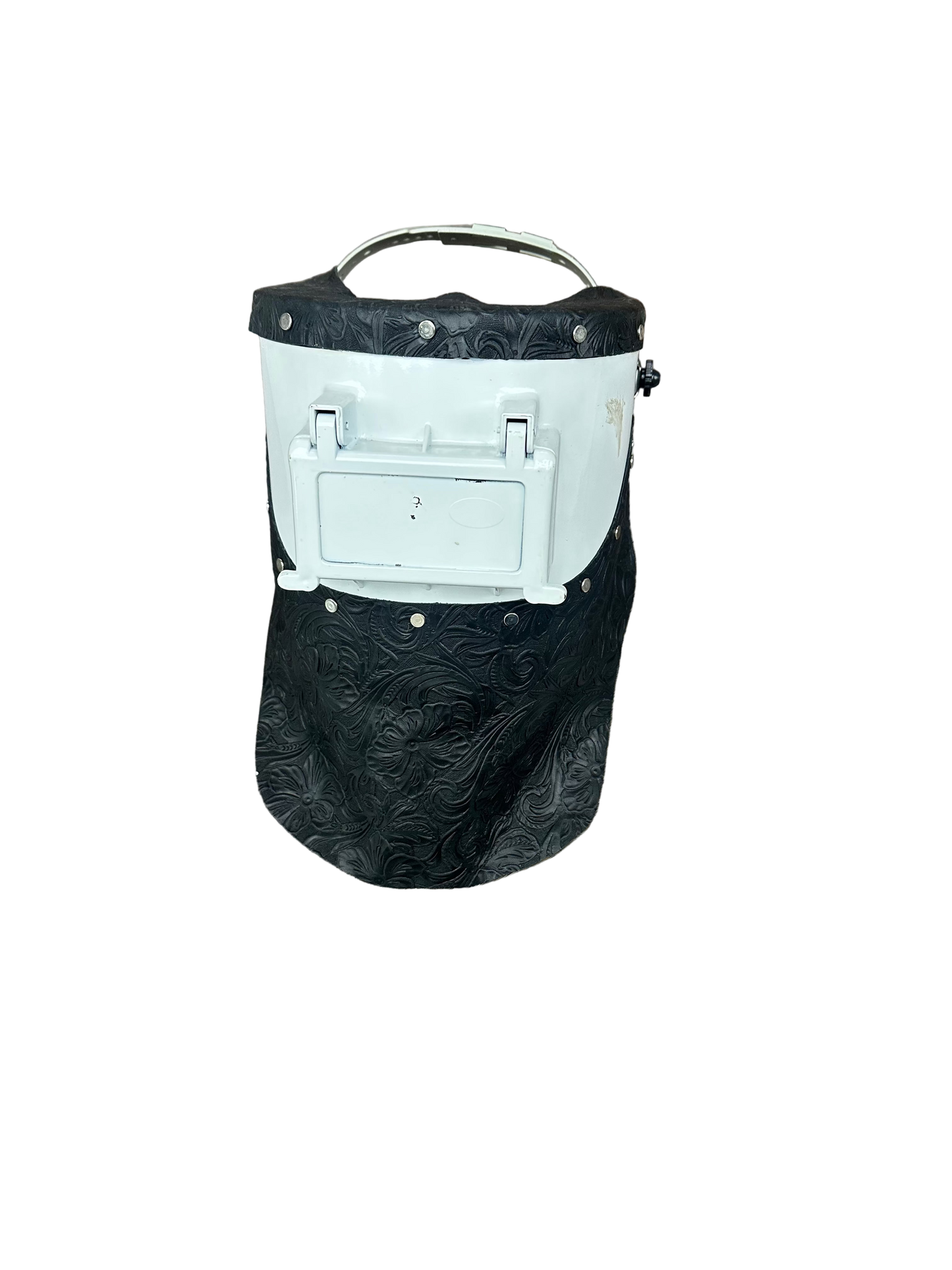 TxMade Black Floral Leather (White)