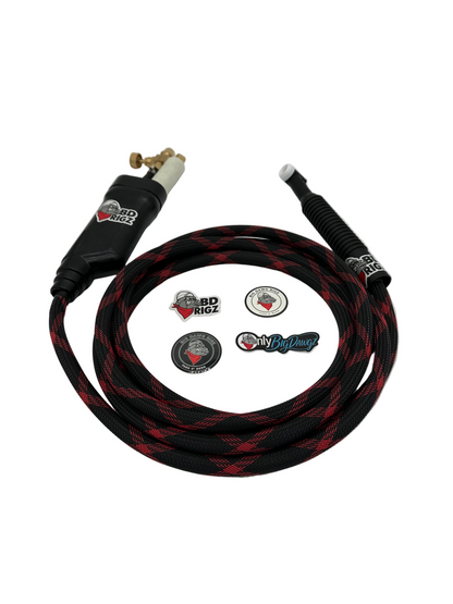 Big Dawg Tig Rig  Single Hose 200 AMP (Red Snake)