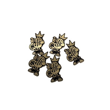 Hard Hat Plaque (Money Sign/Flick Off)