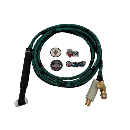 Big Dawg Tig Rig Double Hose 200 AMP (Aqua & Black)