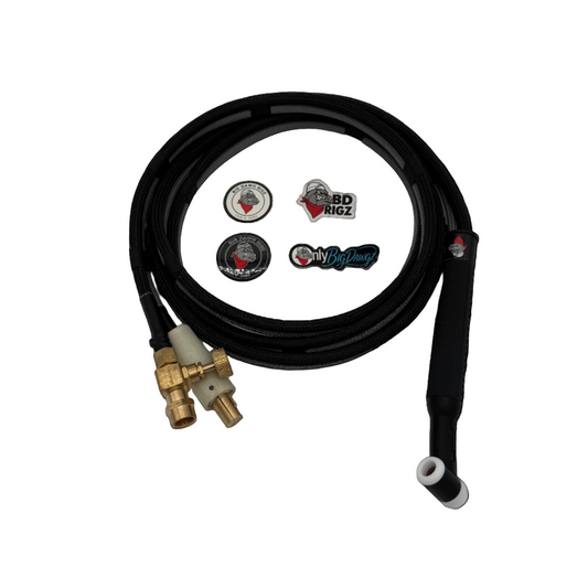 Big Dawg Tig Rig  Double Hose 200 AMP (Black & Grey)