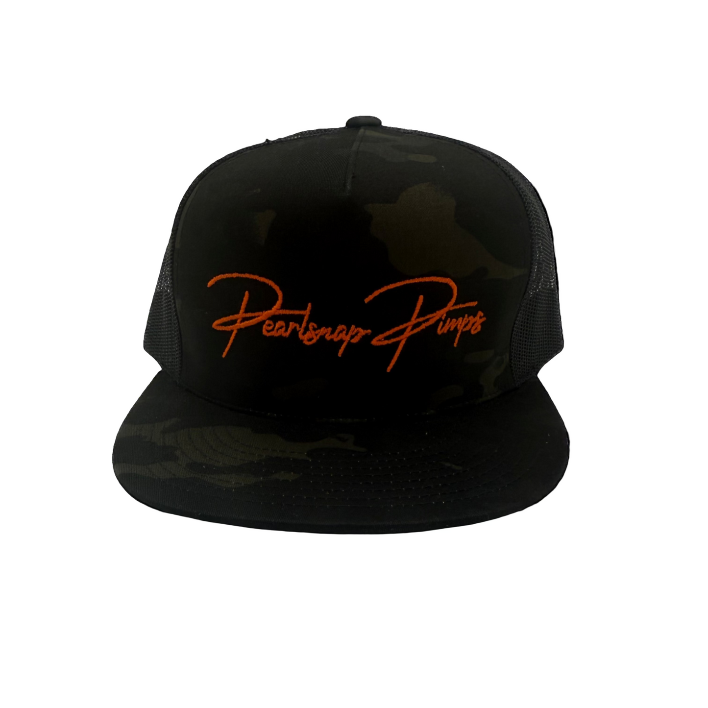 Pearl Snap Pimp Camo Hat