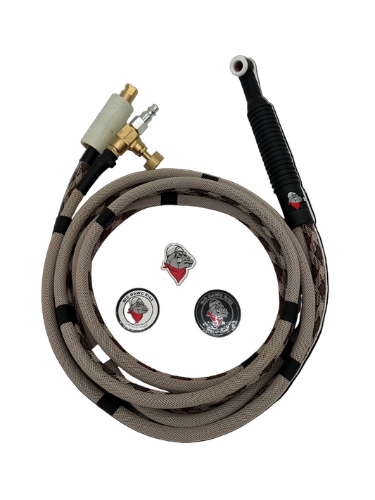 Big Dawg Tig Rig  Double Hose 250 AMP - Khaki(snake)