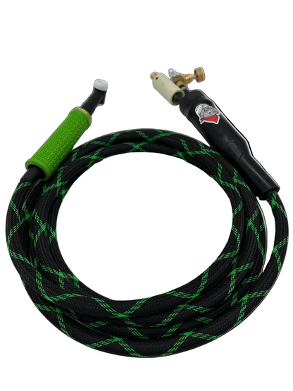 Big Dawg Tig Rig  Single Hose 180 AMP - Black & Green snake