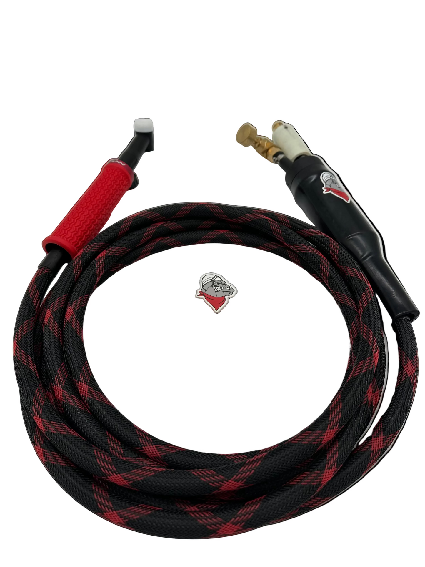 Big Dawg Tig Rig  Single Hose 180 AMP Black/Red (Snake)