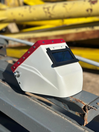 TX Hobart White/Red Top