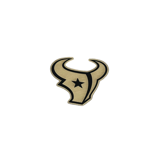 Hard Hat Plaque (Texans)