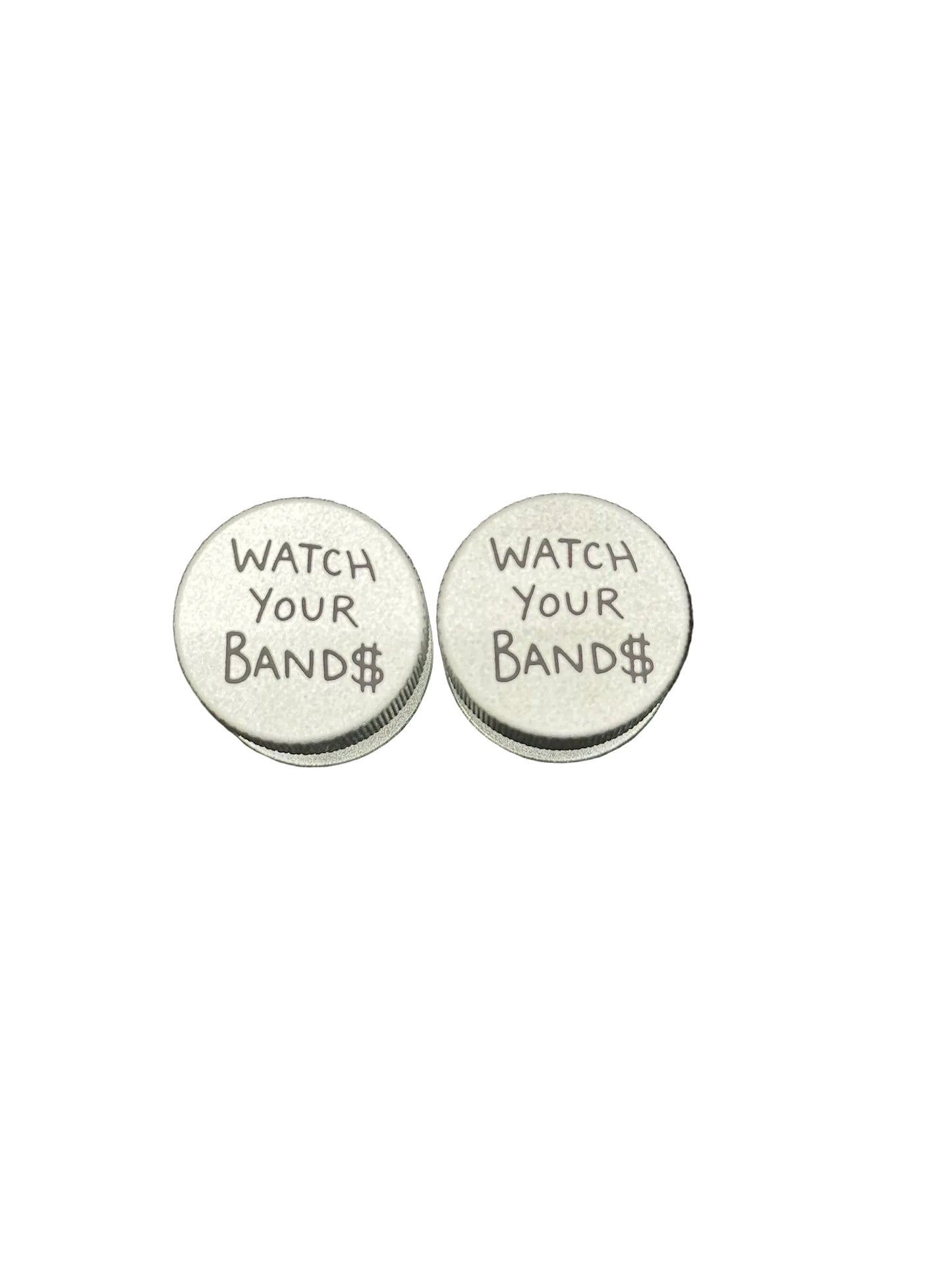 TX Made Fasteners- Watch Your Bands (Silver)
