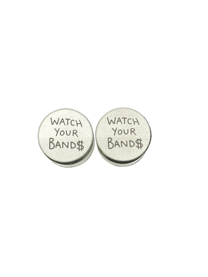TX Made Fasteners- Watch Your Bands (Silver)