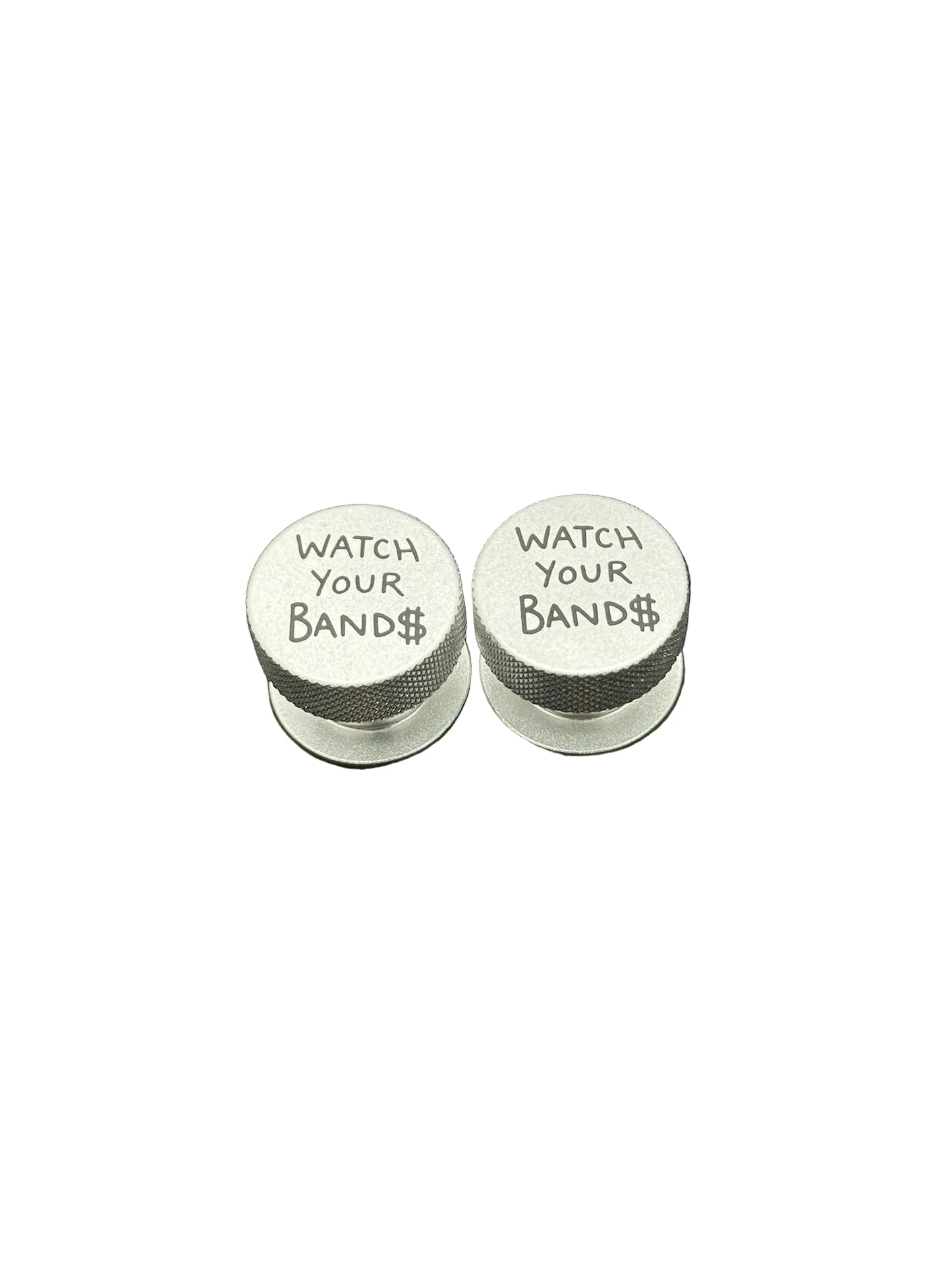 TX Made Fasteners- Watch Your Bands (Silver)