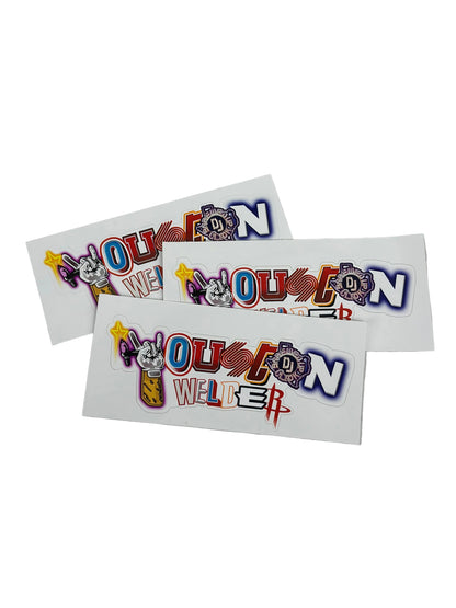 WG Houston Welder Sticker
