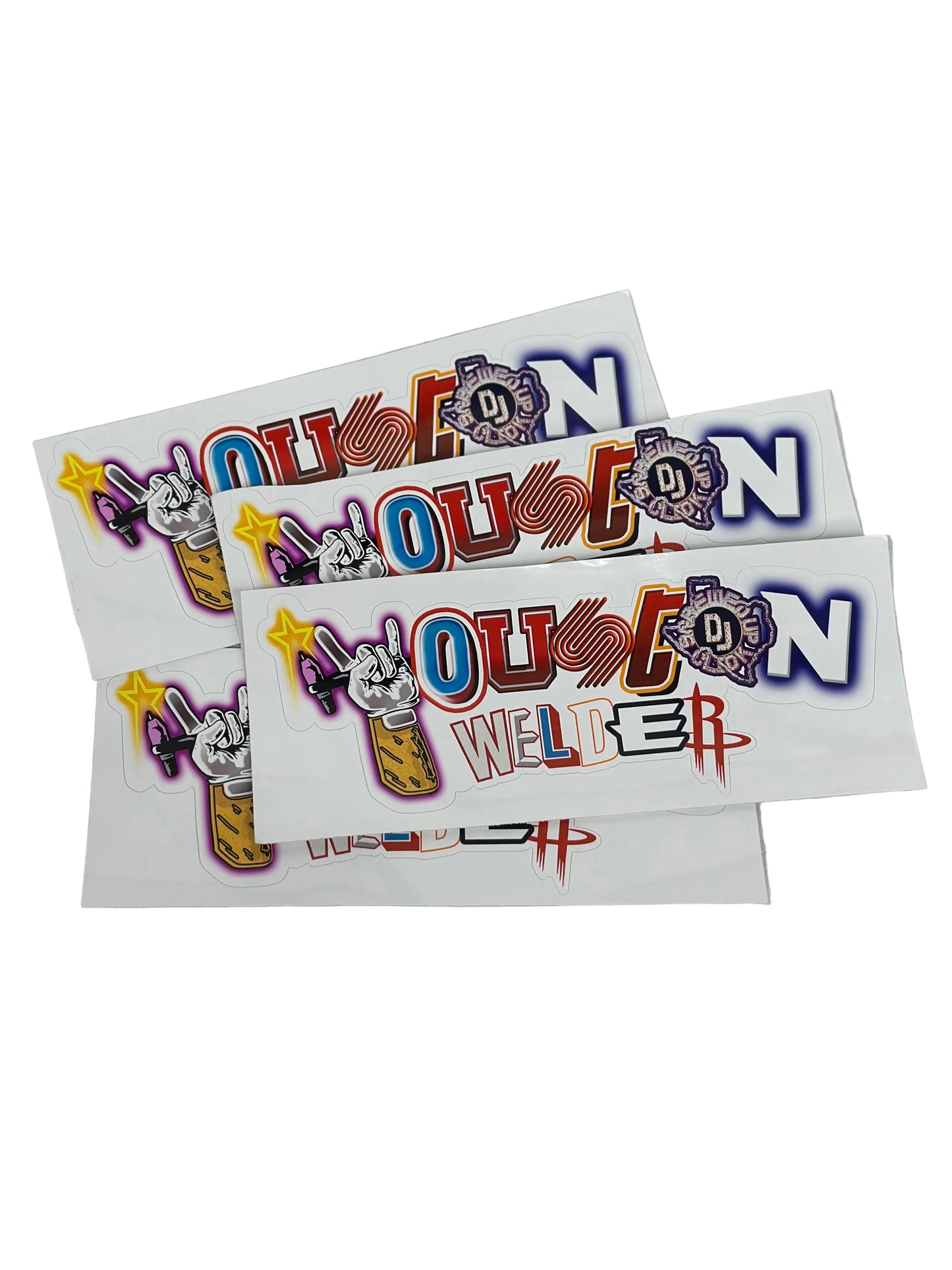 WG Houston Welder Sticker