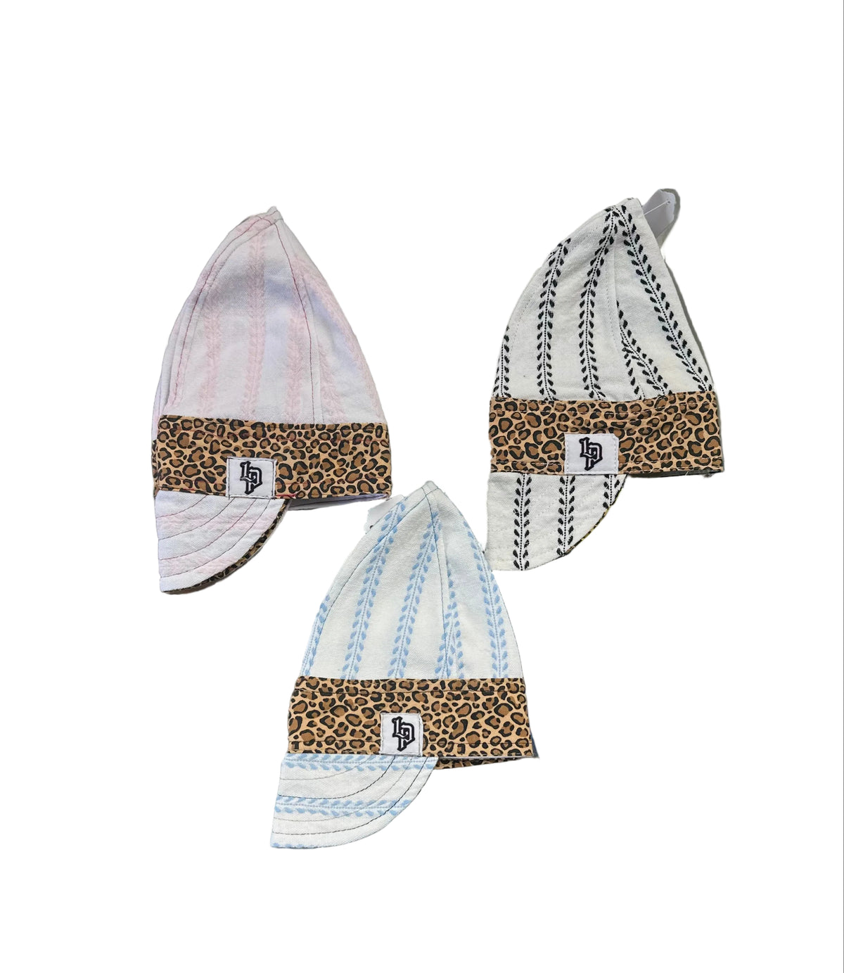 La Patrona Cheetah Welding Caps